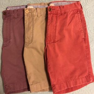 Bundle: J. Crew Shorts- Sz 30, 9in inseam.